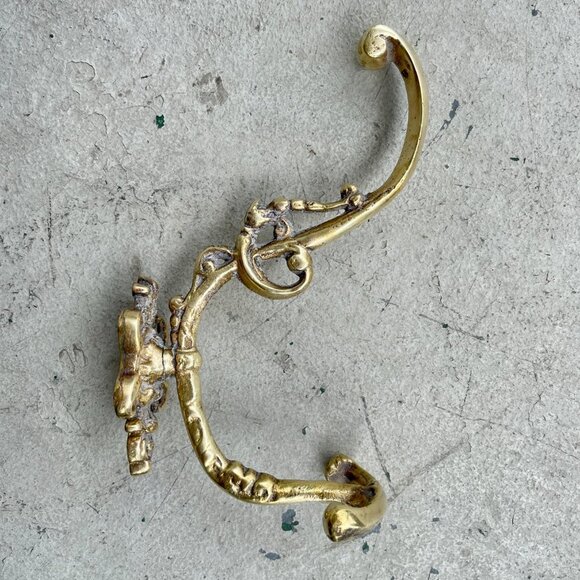 French Baroque Double Wall Hook - Picture 11 of 15